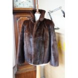 A vintage lady's fur jacket