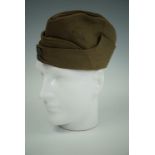 A Second World War British army officer's Field Service cap