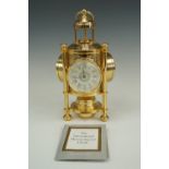 The International Meteorological clock by Franklin Mint, 25 cm