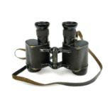 A pair of Second World War military style binoculars