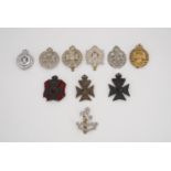 London Regiment, Rifles and other cap badges