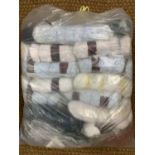 A quantity of vintage new old shop stock wool