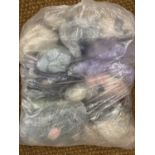 A quantity of vintage new old shop stock wool