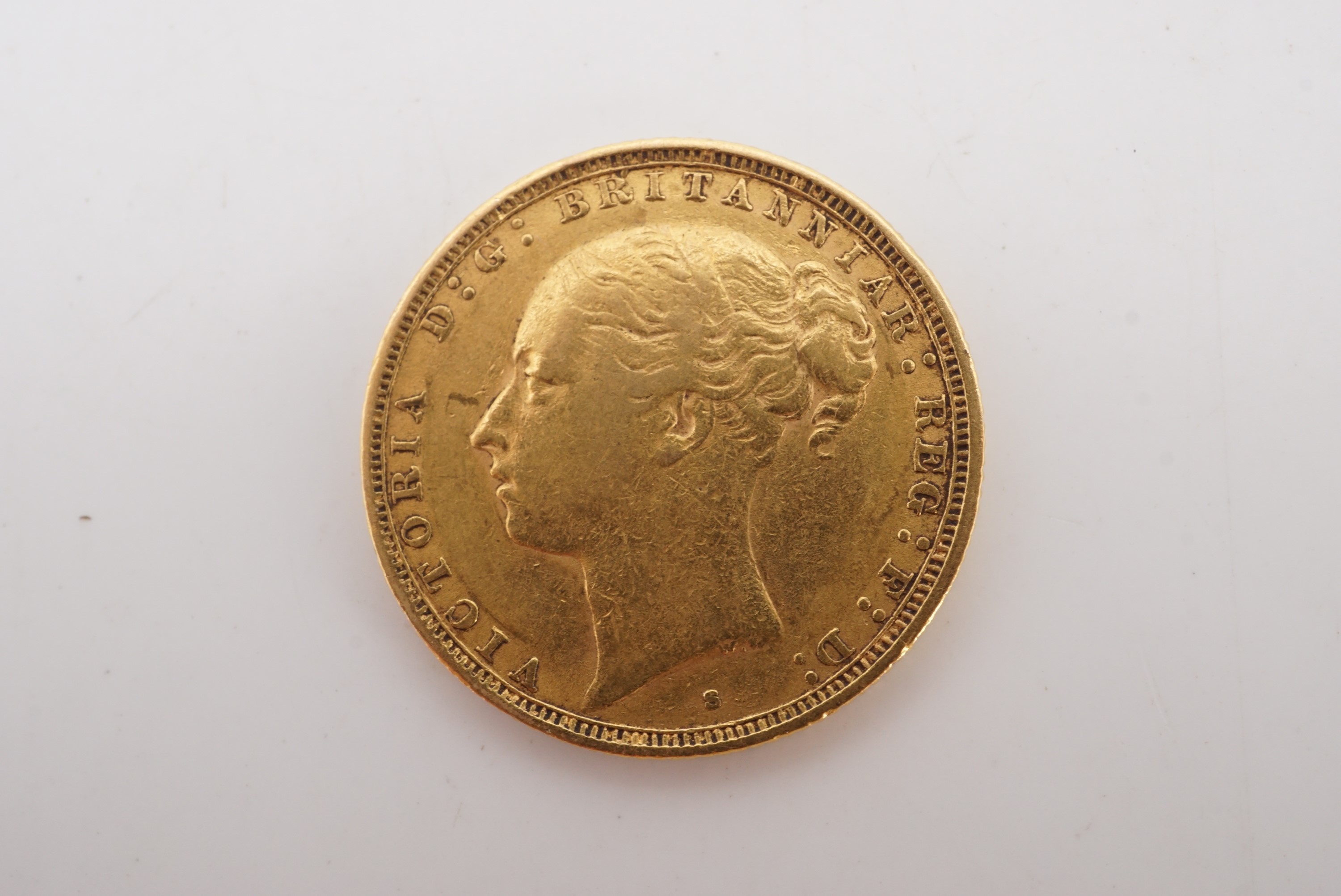 An 1883 gold Sovereign - Image 2 of 2