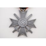 A German Third Reich War Merit Cross with swords, second class