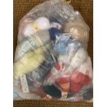 A quantity of vintage new old shop stock wool