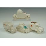 Great War crested china tanks and armoured fighting vehicles