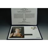 A 2002 Diana Princess of Wales gold Sovereign coin cover