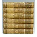 Gibson and Christie, "The Casquet of Literature", London, Blackie, 1895, 6 volumes, decorative