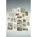 A large quantity of Great War and early 20th Century greetings cards and postcards