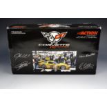 A limited edition Action Collectables 1:18 scale die-cast model of a C5-R Corvette