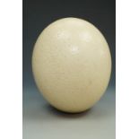 An ostrich egg, 15 cm