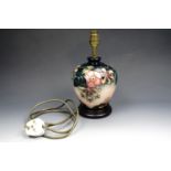 A Moorcroft lamp base, 28 cm