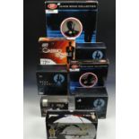 A quantity of Corgi 007 die-cast model cars including a James Bond film canister eight piece gift