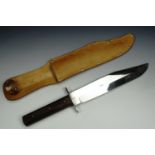 A Whitby 'original bowie hunting knife', 38 cm