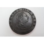 A 1797 "cartwheel" 2d coin