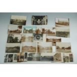 A quantity of vintage postcards including views of Carlisle, Gretna, Port Carlisle, the Lake