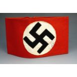 A German Third Reich NSDAP party member's arm band