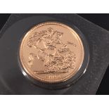 A 2000 gold Sovereign