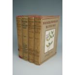 Four books from the "Wayside and Woodland" series of natural history studies