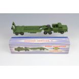 A boxed Dinky 660 Tank Transporter in near mint condition