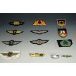 A group of pos-War German air force, paratroop and other badges