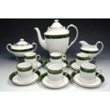 A Spode 'Chardonnay' coffee set for six