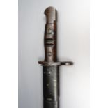 A Pattern 1913 bayonet