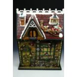 A contemporary novelty musical advent calendar, 56 cm