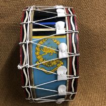 A King's Own Royal Border Regiment bass drum, 72 cm