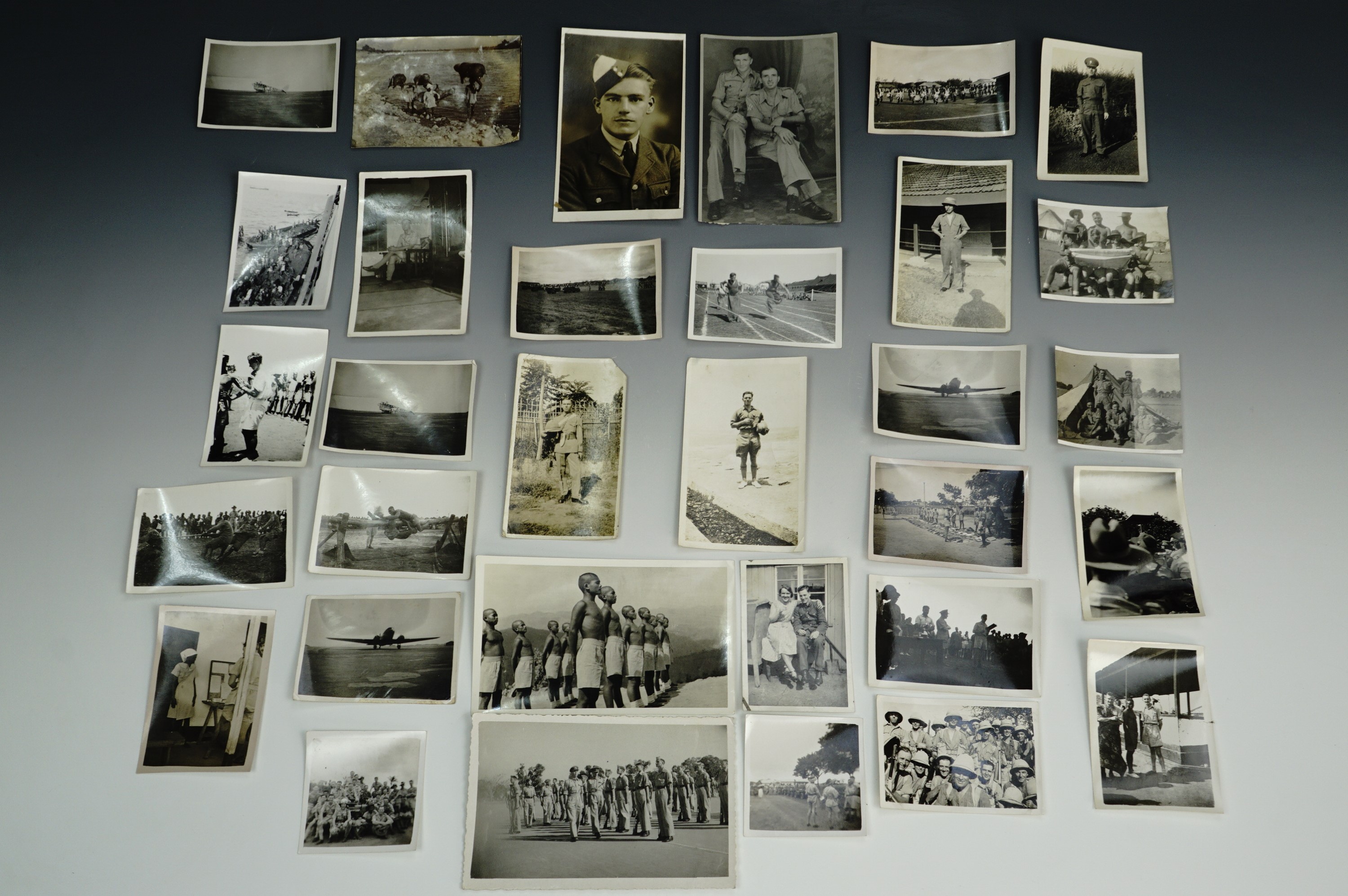 A quantity of Second World War period photographs, the majority depicting soldiers and airmen - Image 2 of 3