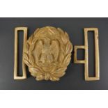 A Fascist Italian army officer's belt buckle