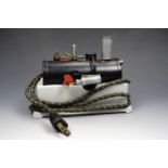 A Marvin (USA) electricity heated toy steam engine, circa 1940s - 1950s, 18 x 15 cm