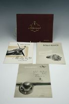 Four official Rolls Royce aero engine publications, 1930s - 1940s, including a Merlin 620 series