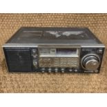 A Panasonic DR B600 portable full band communications receiver, Model RF-B600LBS/LBE, with