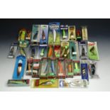 Boxed Rapala fishing spinners, Mepps spinners etc