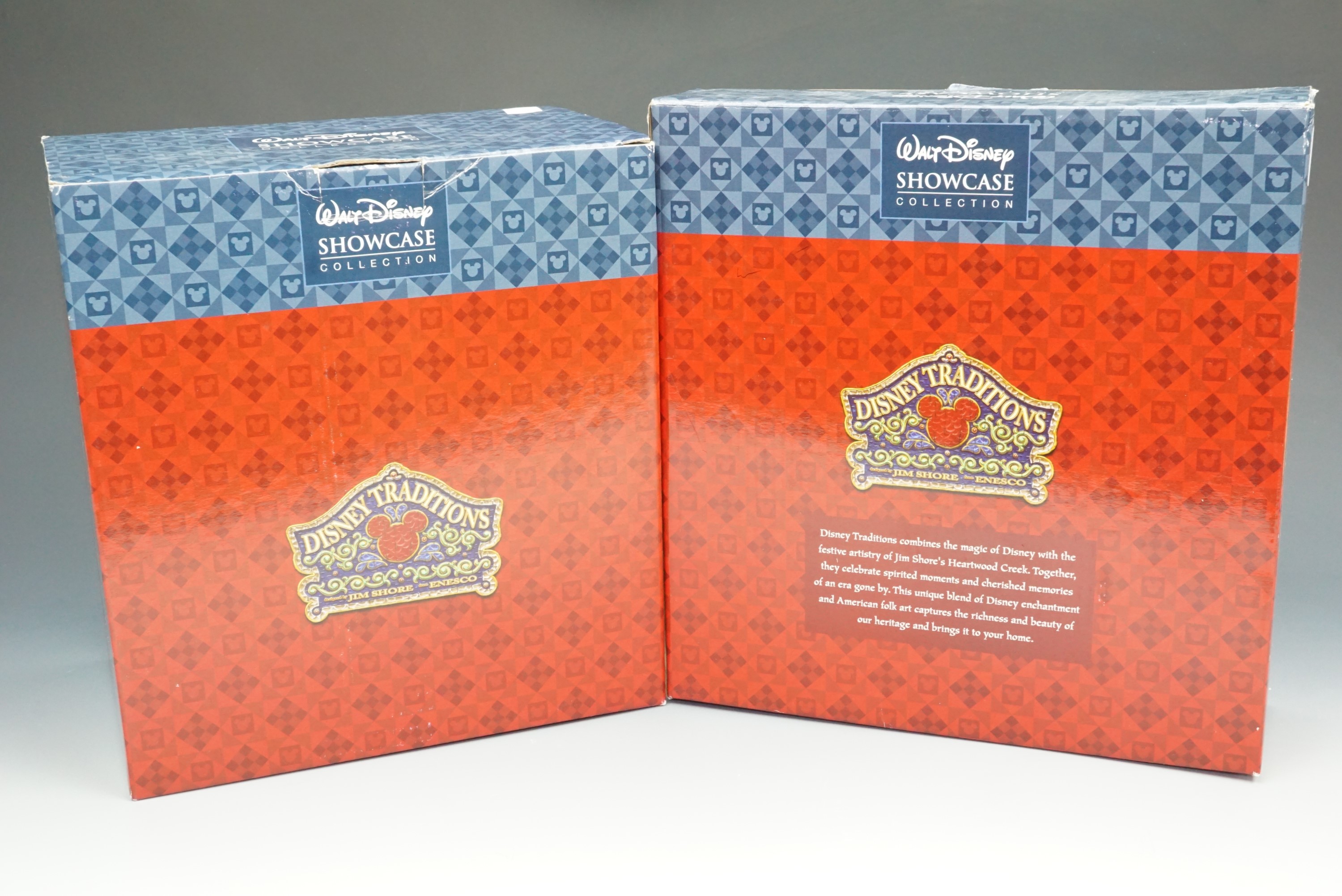 Two boxed Enesco 'Walt Disney Collection' pieces, 'Magic Comes in Many Shapes' and 'T'is the Season' - Image 2 of 2