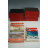 A quantity of largely bound vintage Airfix model magazines, circa 1960s