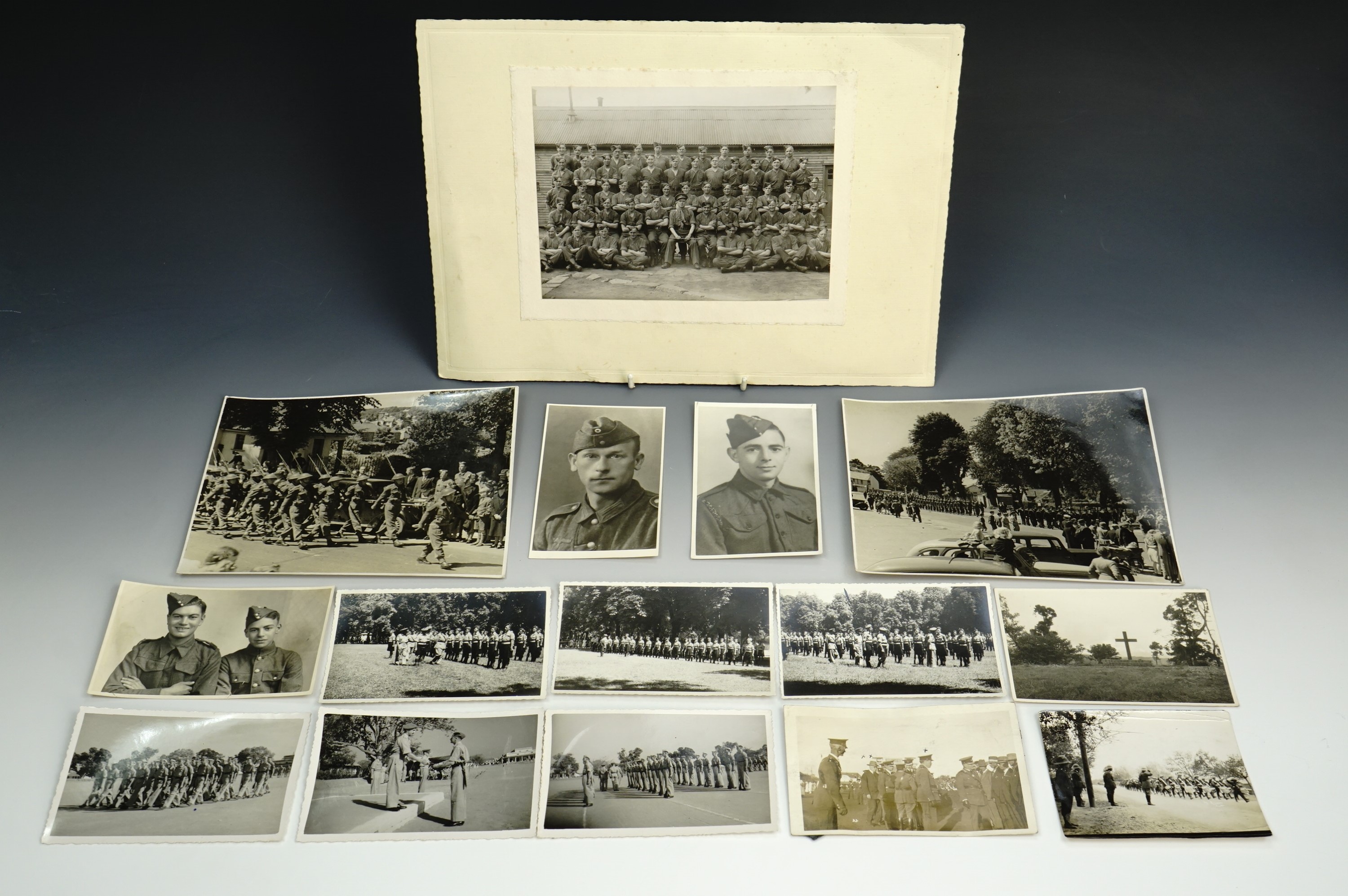 A quantity of Second World War period photographs, the majority depicting soldiers and airmen