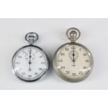 A Smith's and one other stop watch, circa 1940s - 1950s, (a/f)