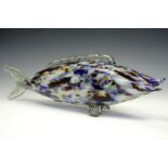 A large studio glass fish, 51 x 15 cm