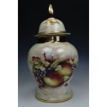 A D. Wallace Baron China large lidded jar, 44 cm