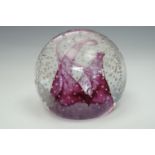 A Caithness 'Cauldron Ruby' paperweight, 'C63054'