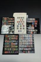 A collection of largely German Third Reich stamps and philatelic material