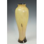 A Caithness Opaline glass vase, 30 cm