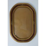 A pair of gilt picture frames, 54 x 37 cm