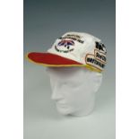 A 1987 Formula One British Grand Prix cap