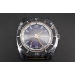 A 1970s Cordura Sea-Gull diver's style wristwatch, having an automatic movement, (running when