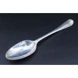 [ Scottish provincial silver ] An Glasgow silver Hanoverian pattern table spoon, Graham, Glasgow