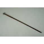 A Great War / Second World War Border Regiment swagger stick